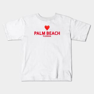 Palm Beach Florida Kids T-Shirt